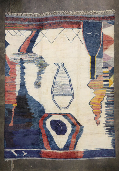 13 x 17 Oversized Beni Mrirt Moroccan Rug 21140