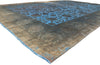 13 x 19 Vintage Persian Overdyed Rug 78579