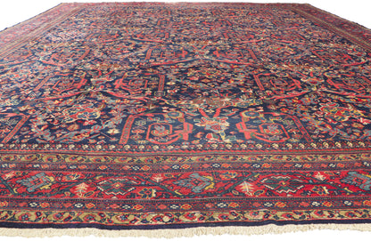 14 x 18 Antique Persian Mahal Rug 78520