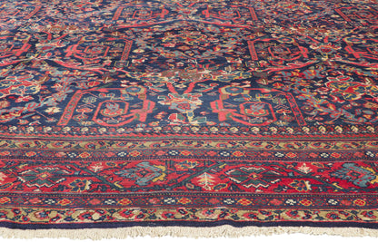 14 x 18 Antique Persian Mahal Rug 78520