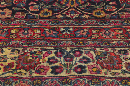 14 x 25 Antique Persian Mashhad Rug 78415