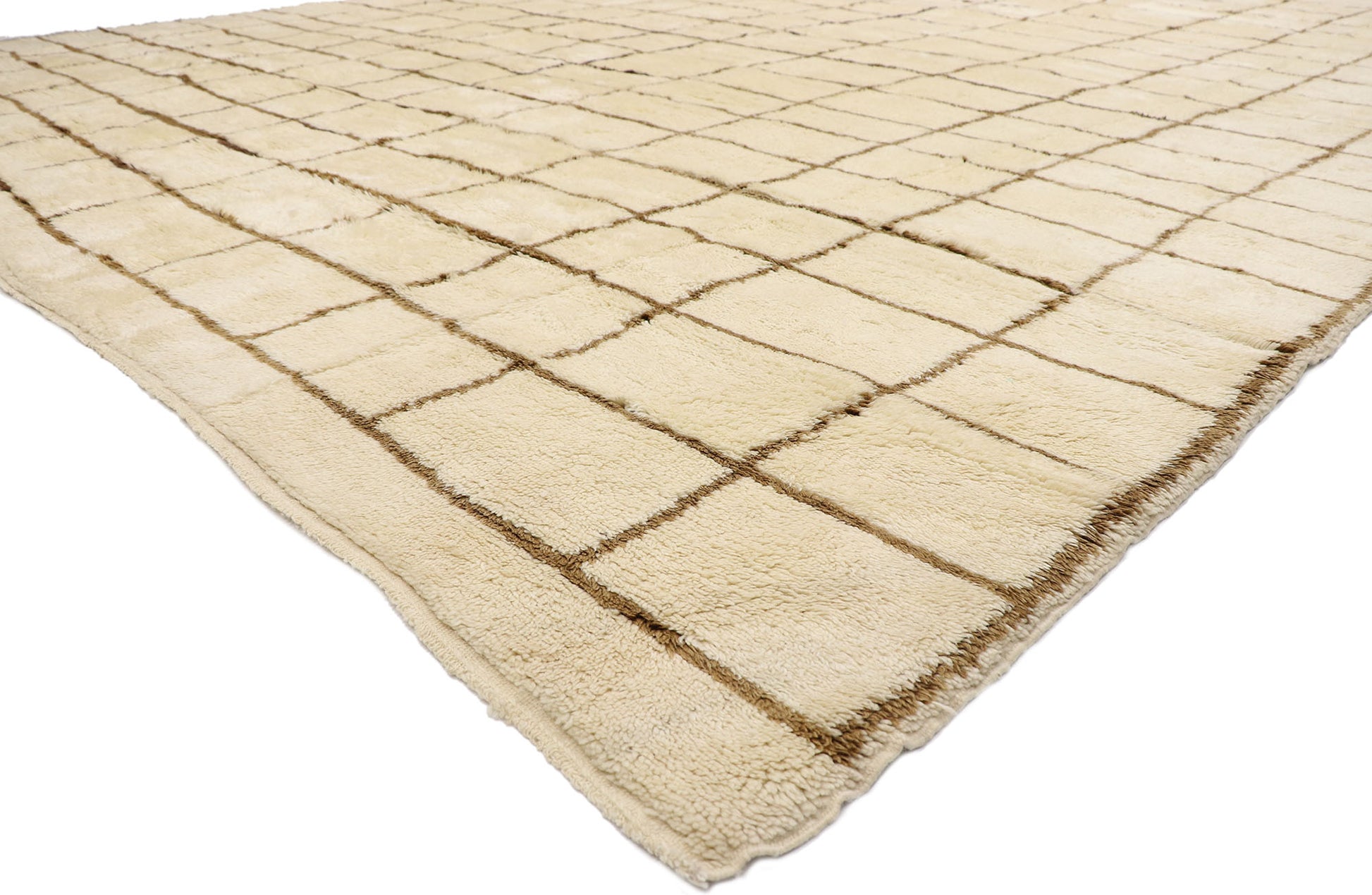 14 x 18 Large Neutral Moroccan Rug 21143