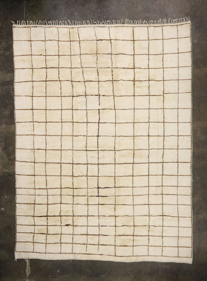 14 x 18 Large Neutral Moroccan Rug 21143