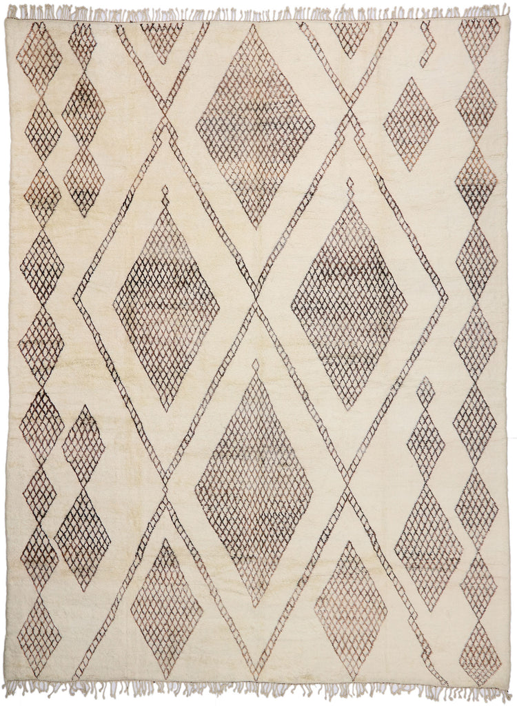 14 x 18 Large Neutral Moroccan Rug 21144