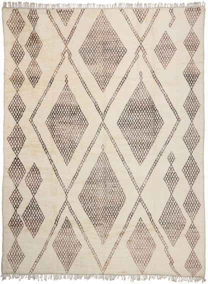 14 x 18 Large Neutral Moroccan Rug 21144