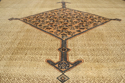 14 x 24 Antique Persian Malayer Rug 74396