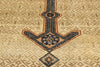 14 x 24 - Brown Antique Persian Malayer Rug - 74396