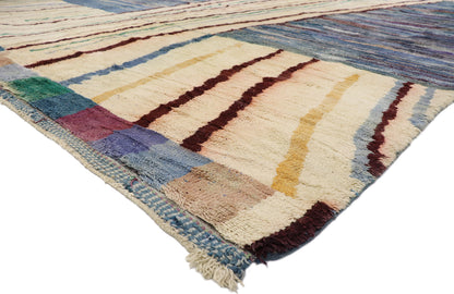 15 x 17 Modern Beni Mrirt Moroccan Rug 21121