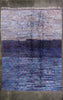 15 x 20 Modern Blue Beni Mrirt Moroccan Rug 21103