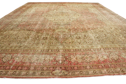 15 x 21 Antique Persian Tabriz Rug 76770
