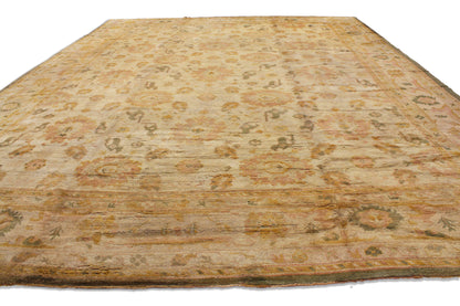 16 x 20 Antique Turkish Oushak Rug 73632