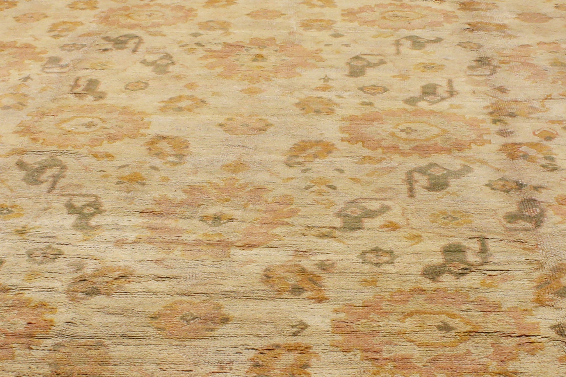 16 x 20 Antique Turkish Oushak Rug 73632