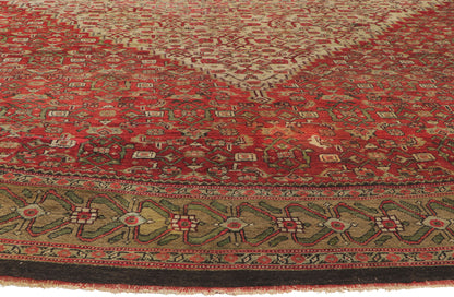 17 x 17 Antique Persian Sultanabad Rug 53828
