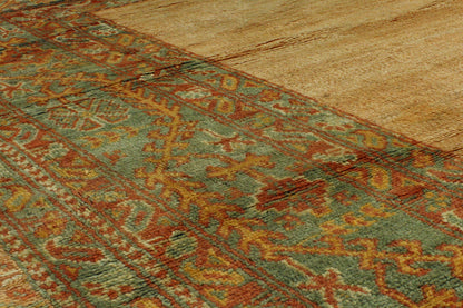 18 x 21 Antique Turkish Oushak Rug 73104