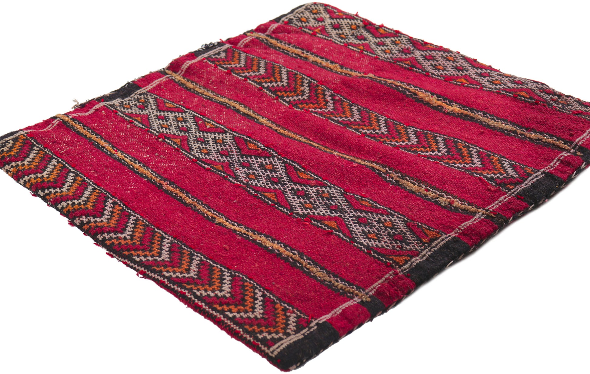 1 x 2 Vintage Moroccan Tribal Textile 78447
