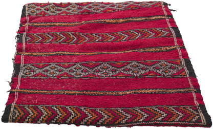 1 x 2 Vintage Moroccan Tribal Textile 78447
