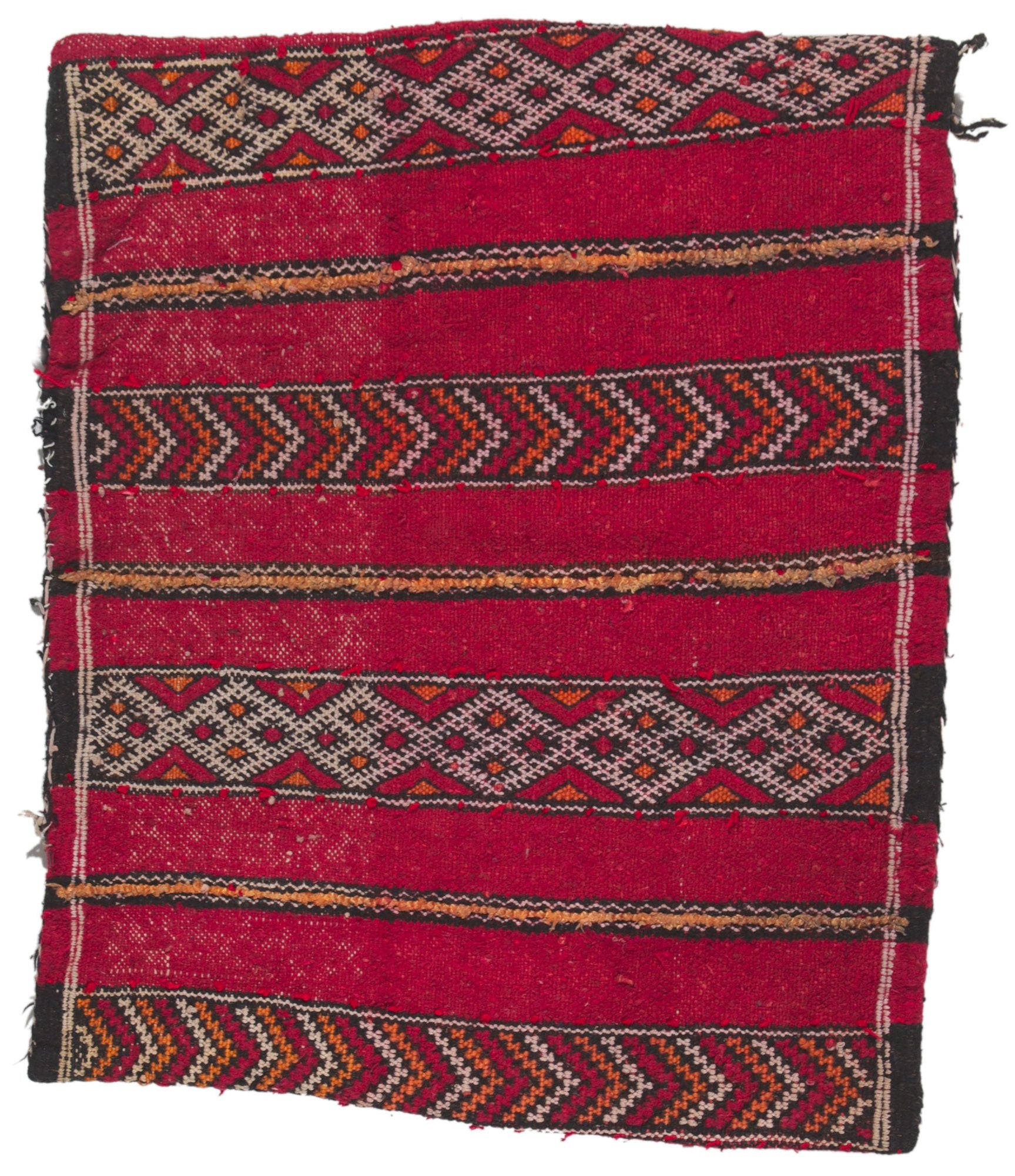 1 x 2 Vintage Moroccan Tribal Textile 78447