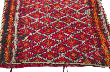 1 x 2 Vintage Moroccan Textile Bag 78449