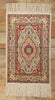 2 x 2 Vintage Turkish Silk Hereke Rug 78515
