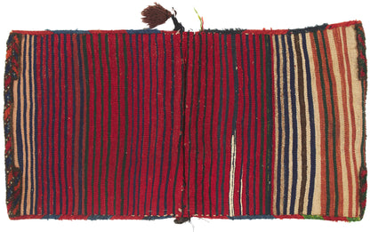 2 x 3 Antique Persian Turkmen Saddlebag 78479