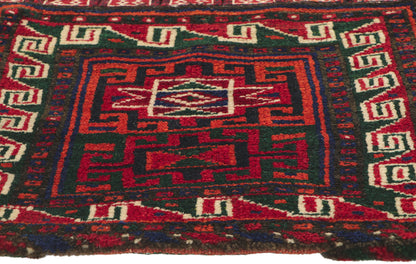 2 x 3 Antique Persian Turkmen Saddlebag 78479