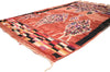 4 x 6 Vintage Red Boujad Moroccan Rug 20008