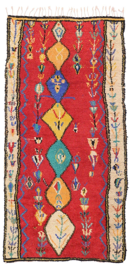 4 x 9 Vintage Moroccan Rug 20013