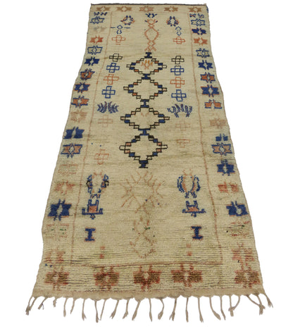 4 x 10 Vintage Moroccan Rug 20014