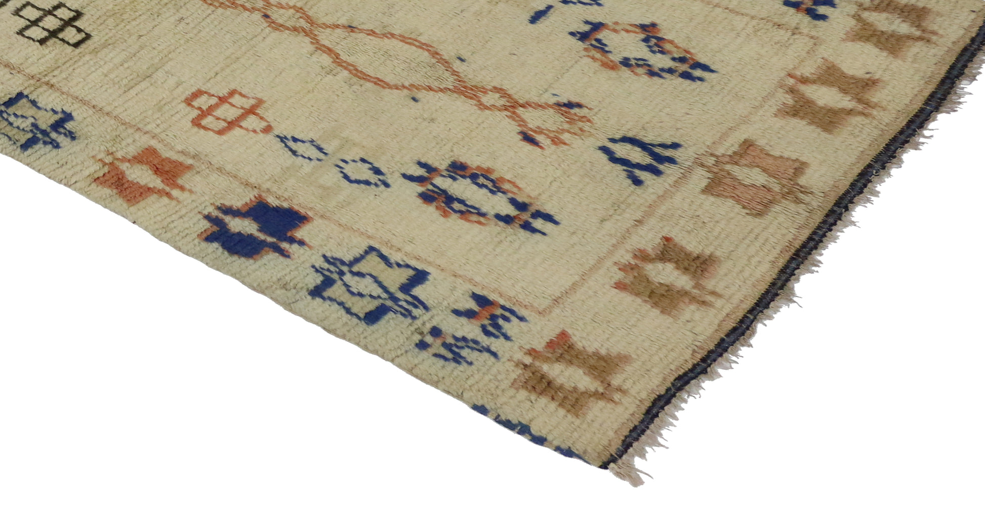 4 x 10 Vintage Moroccan Rug 20014