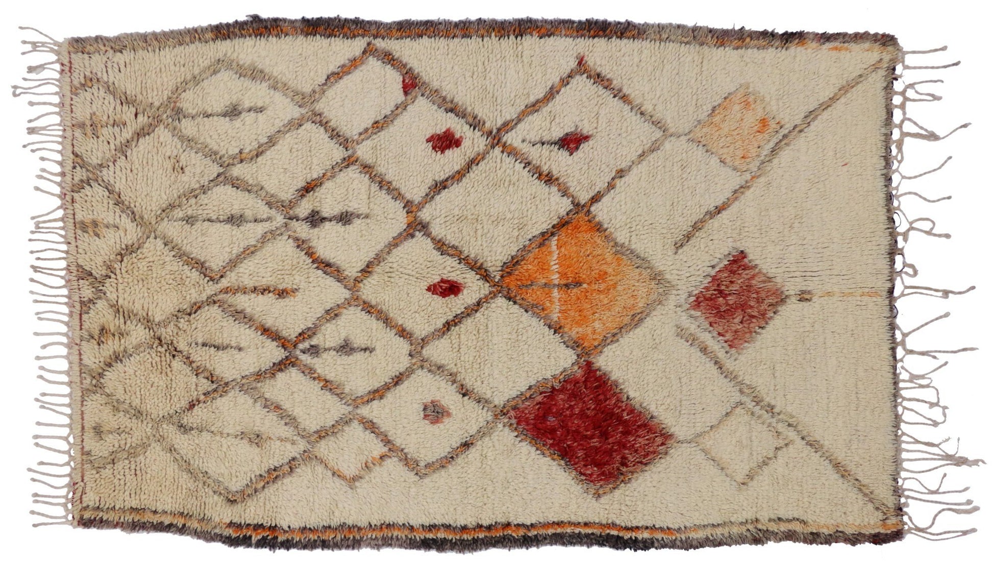 4 x 7 Vintage Moroccan Rug 20015