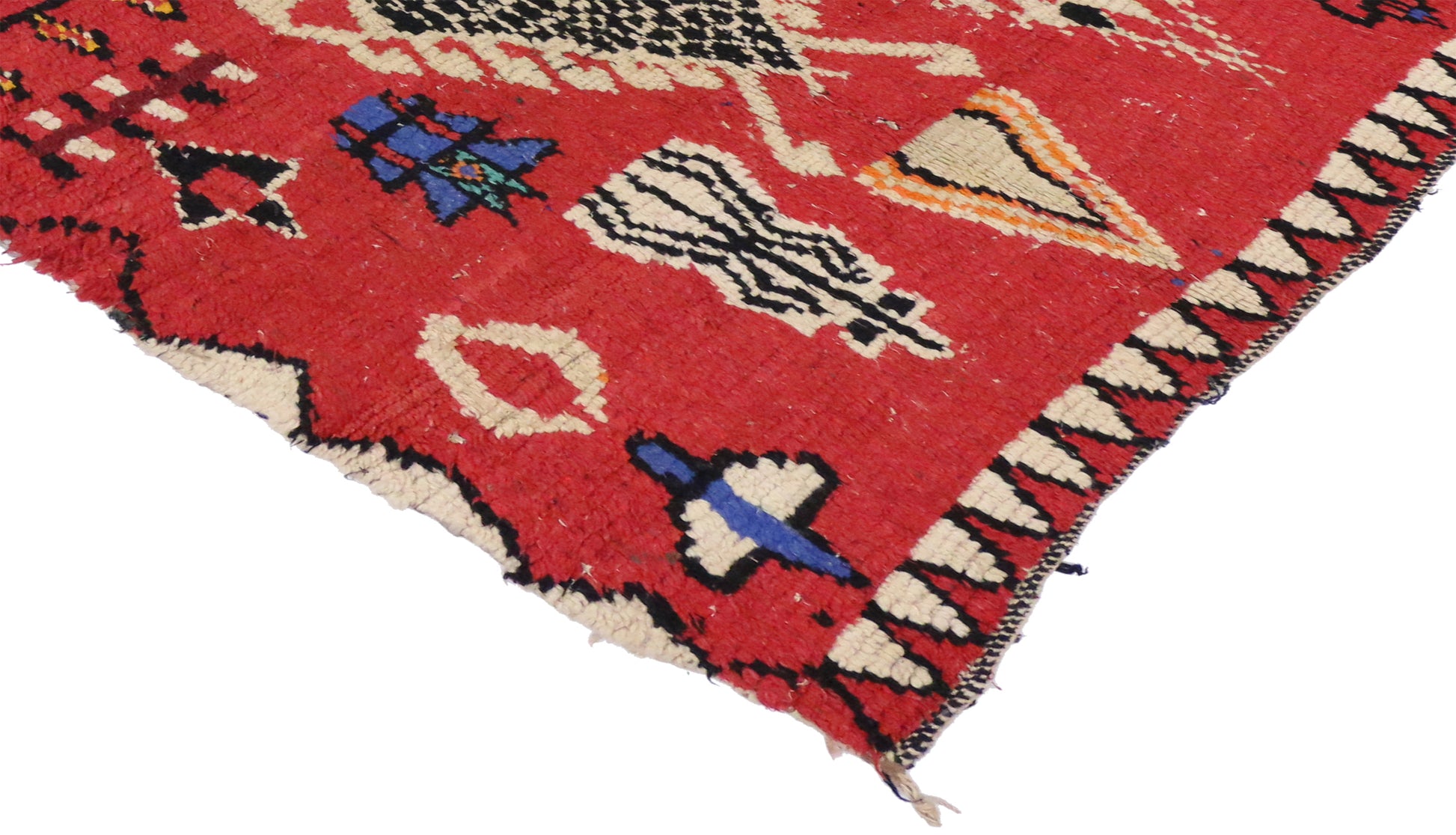 5 x 9 Vintage Moroccan Rug 20017