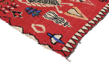 5 x 9 Vintage Moroccan Rug 20017
