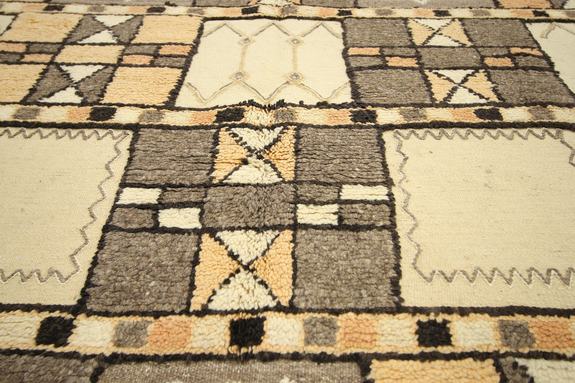 5 x 12 Vintage Moroccan Souf Rug 20026