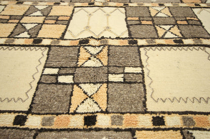 5 x 12 Vintage Moroccan Souf Rug 20026