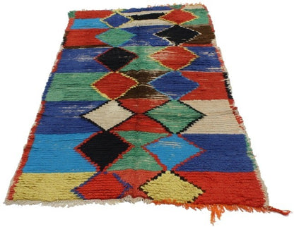 3 x 6 Vintage Moroccan Rug 20027