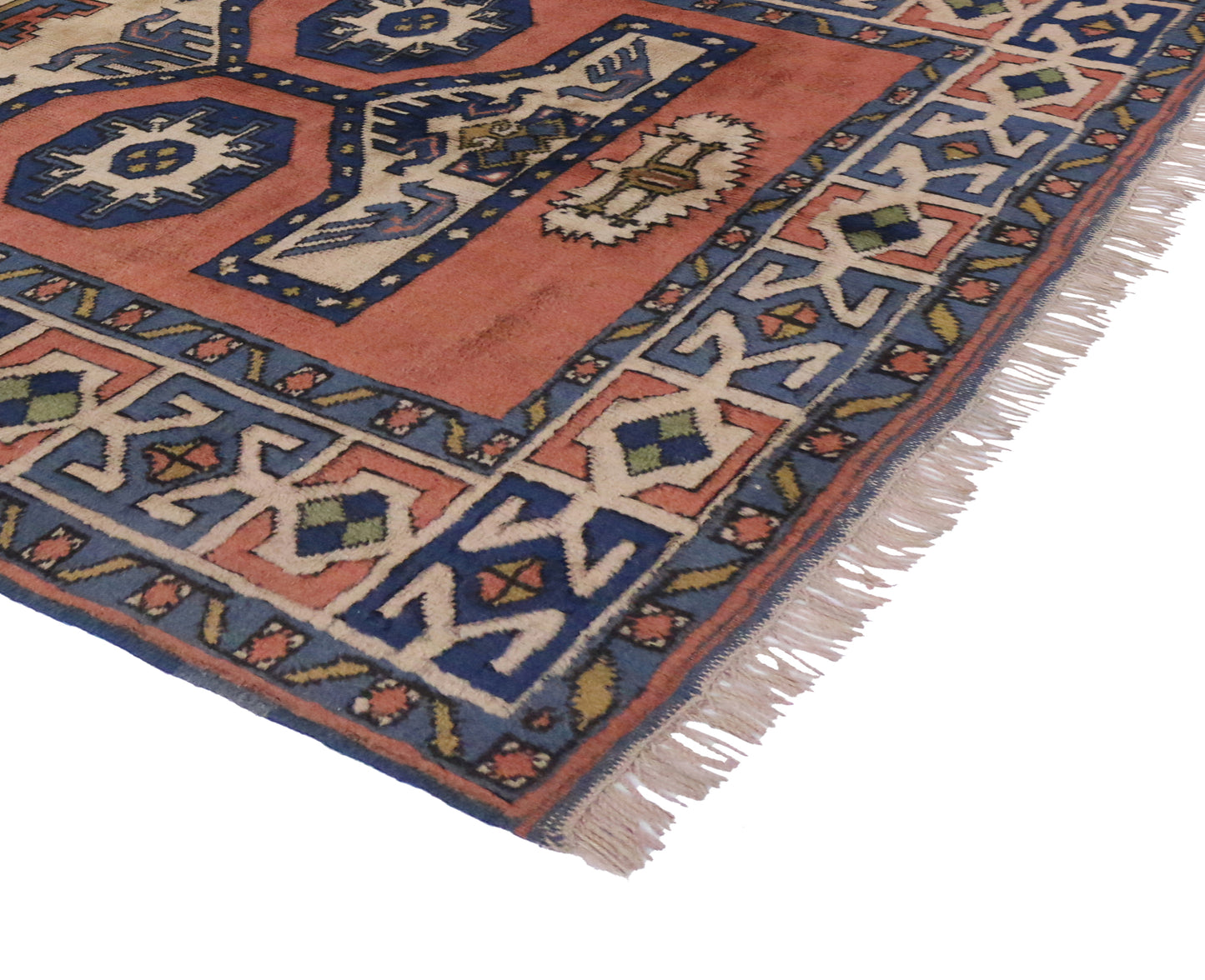 6 x 8 Vintage Oushak Rug 20036