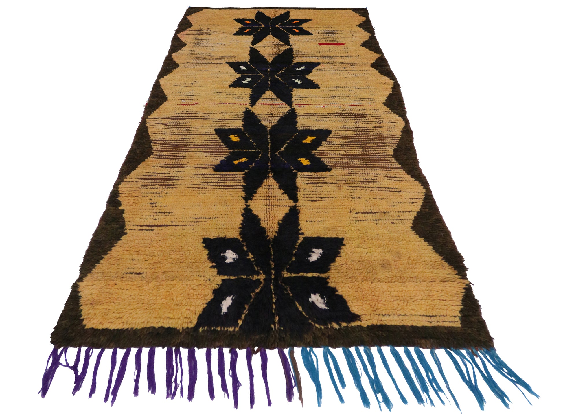 4 x 8 Vintage Moroccan Rug 20048