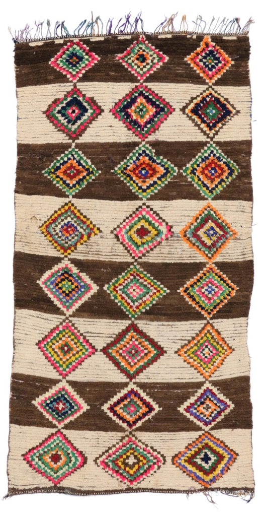 5 x 9 Vintage Moroccan Rug 20070