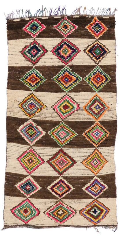 5 x 9 Vintage Moroccan Rug 20070