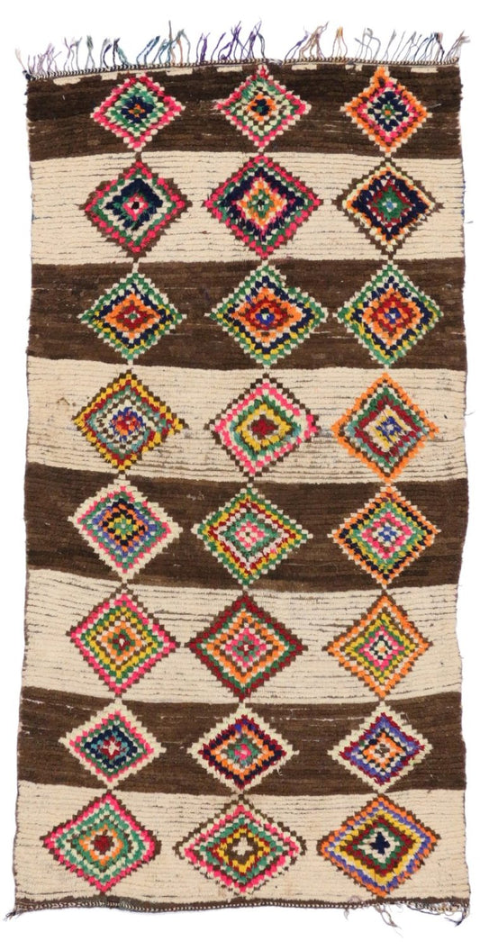 5 x 9 Vintage Moroccan Rug 20070