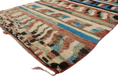 5 x 8 Vintage Boujad Moroccan Rug 20076