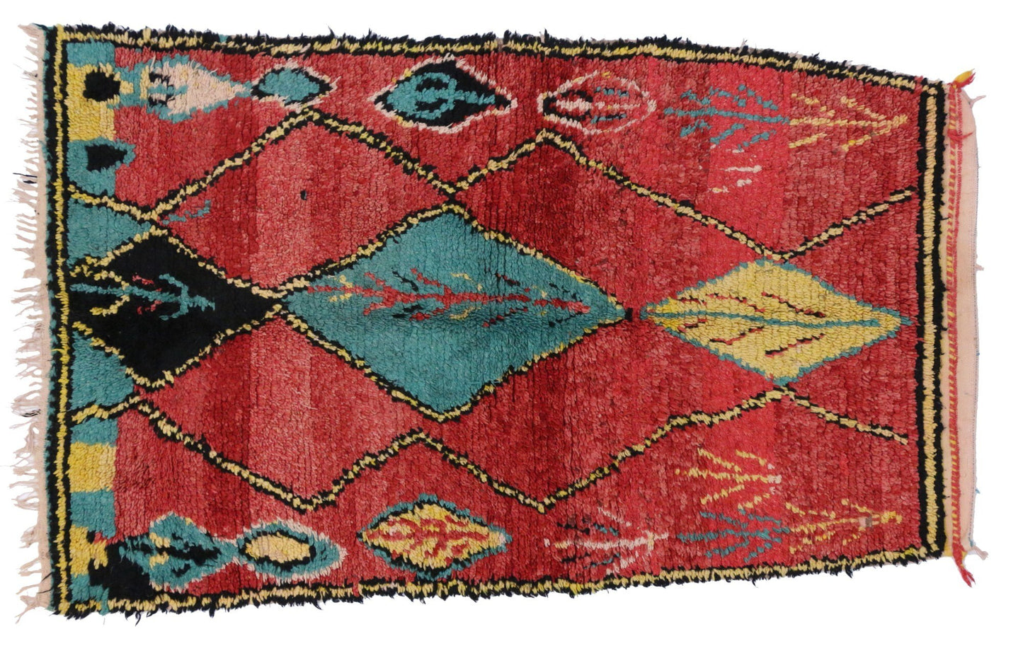 3 x 6 Vintage Moroccan Rug 20077