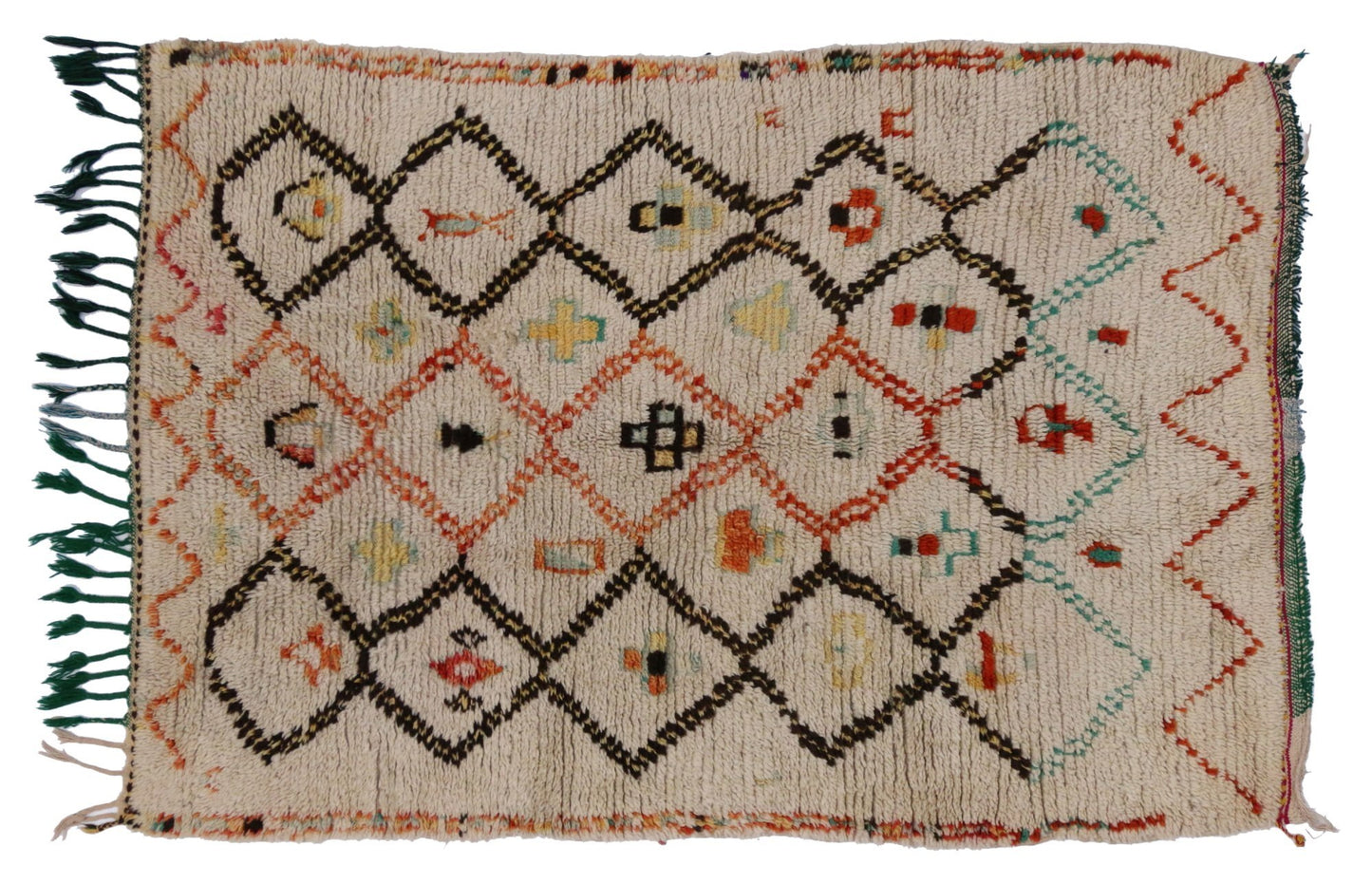 3 x 5 Vintage Moroccan Rug 20078