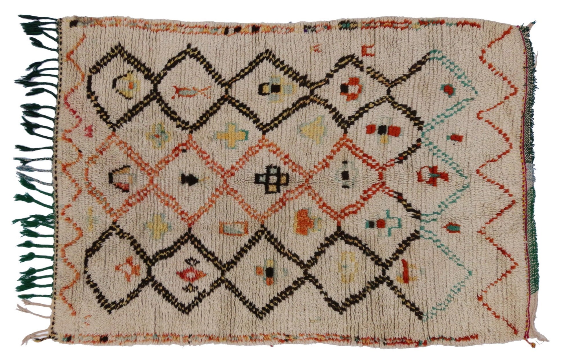 3 x 5 Vintage Moroccan Rug 20078
