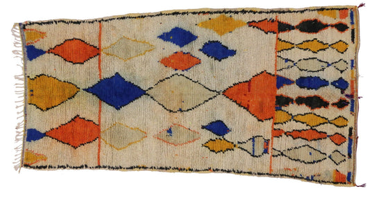 5 x 9 Vintage Moroccan Rug 20079