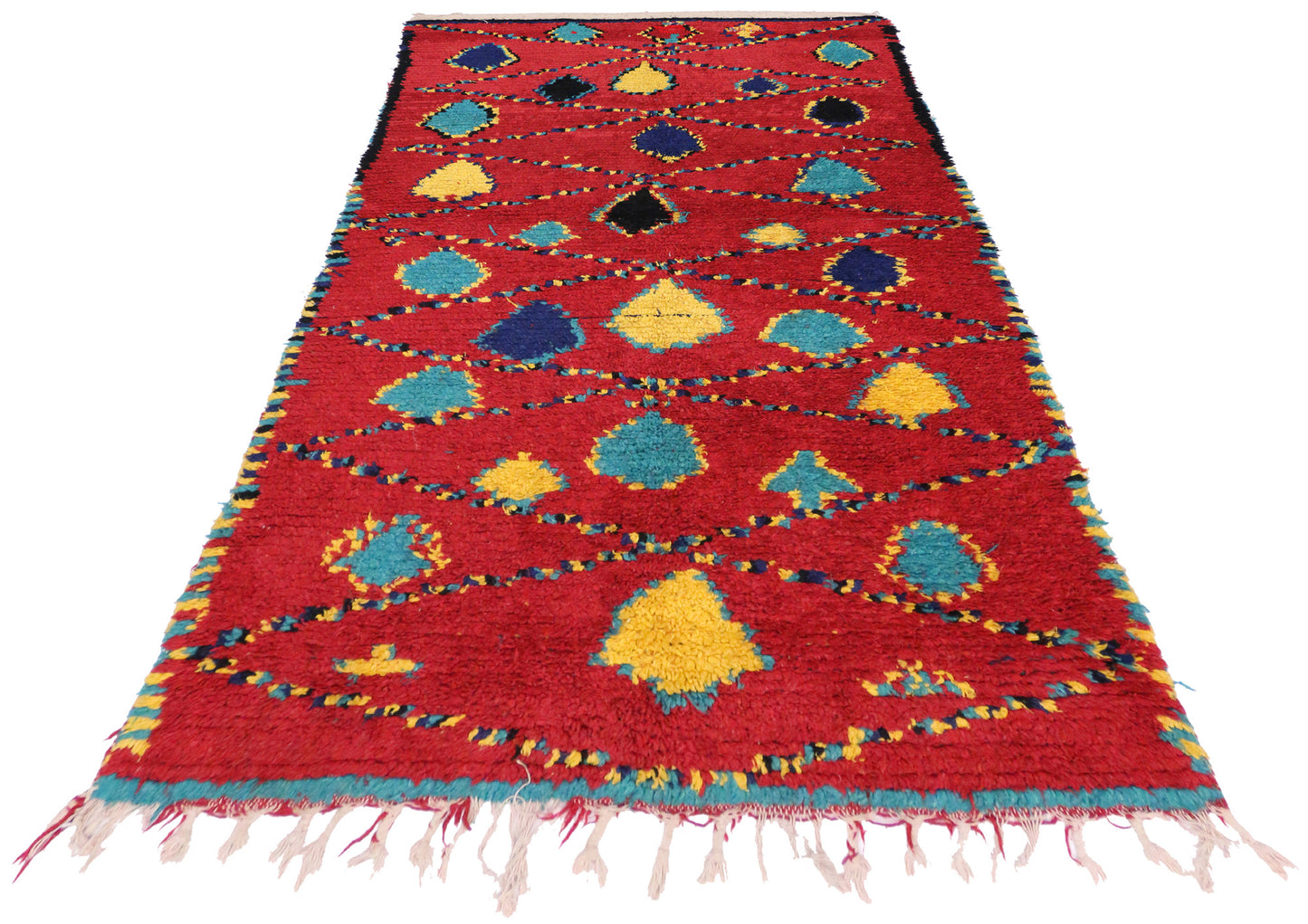 4 x 8 Vintage Moroccan Rug 20080