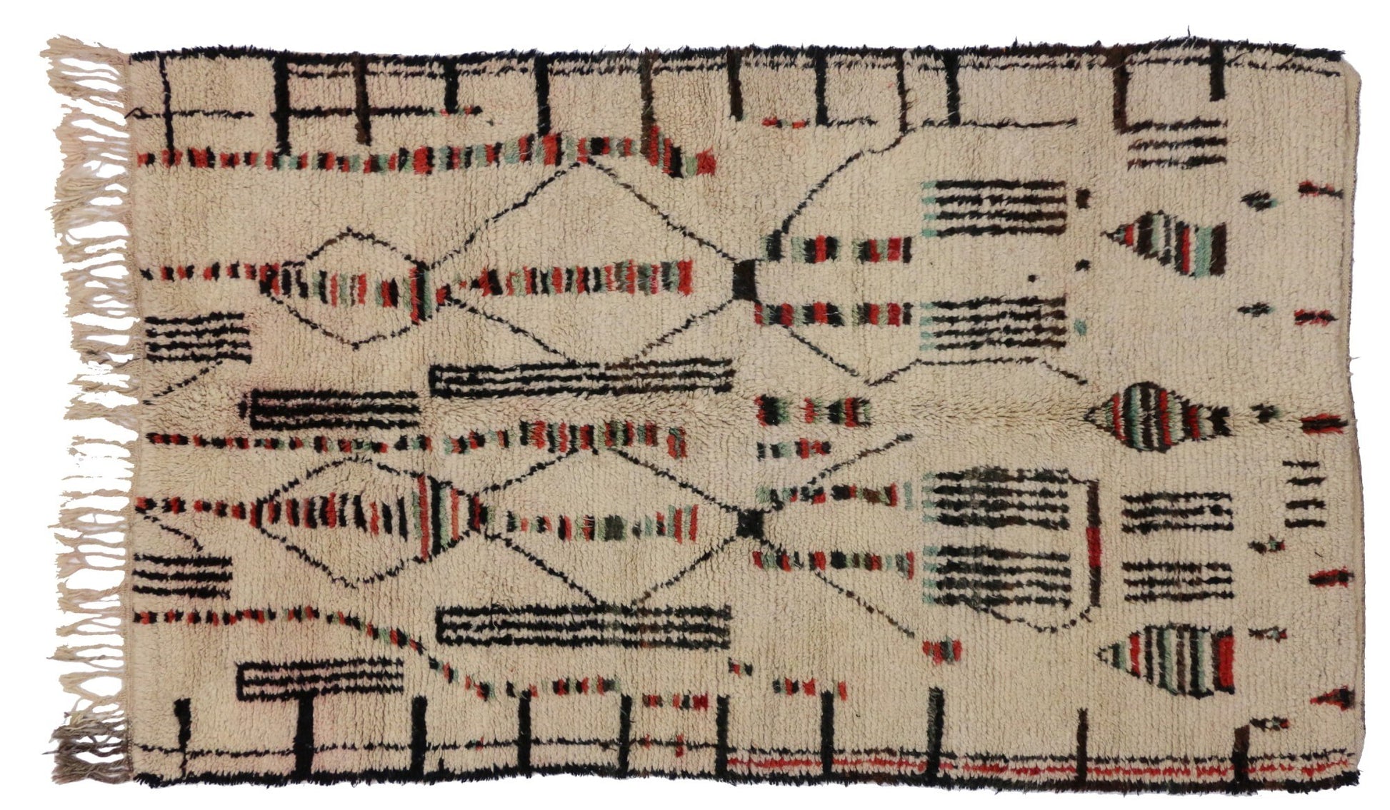5 x 8 Vintage Moroccan Rug 20082