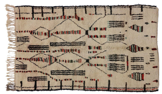 5 x 8 Vintage Moroccan Rug 20082