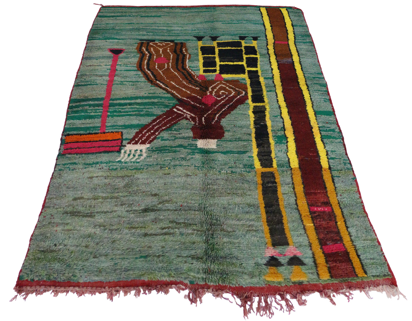 5 x 8 Vintage Moroccan Rug 20083