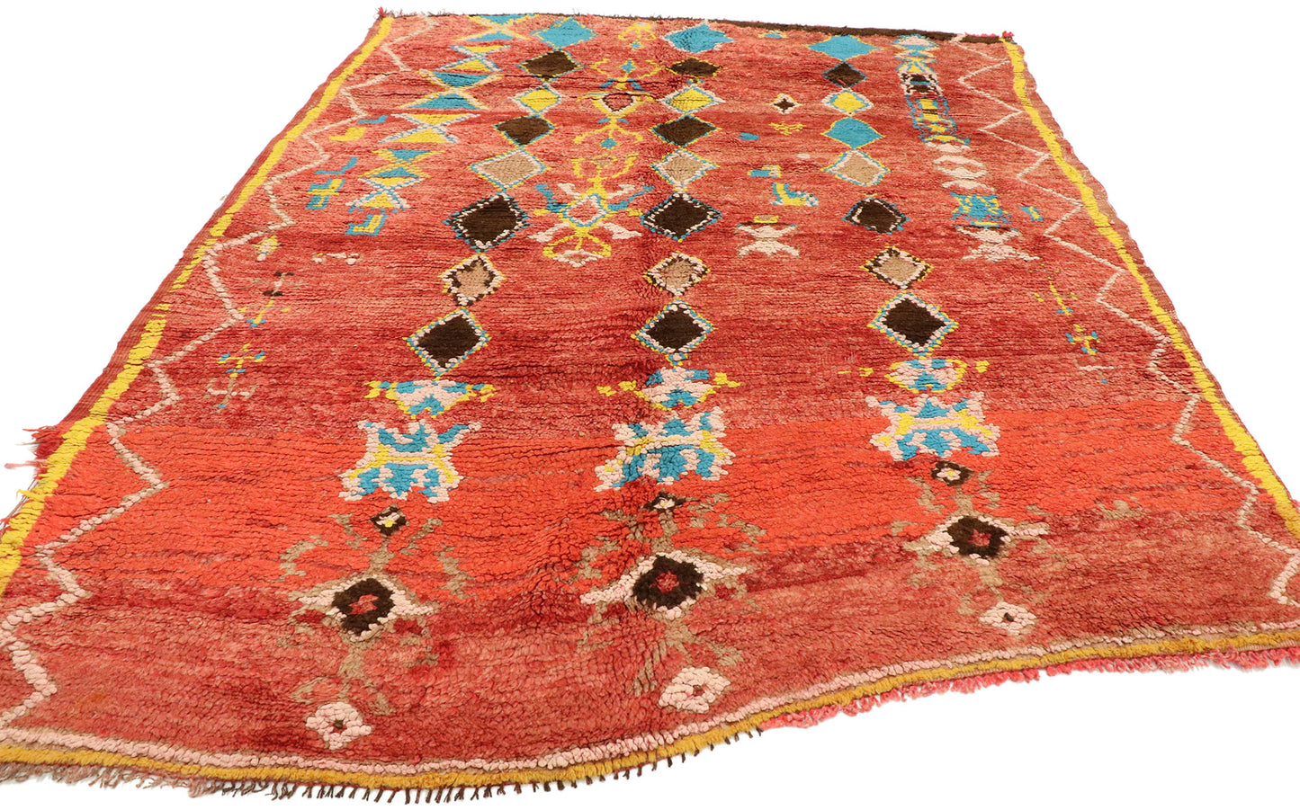 5 x 6 Vintage Moroccan Rug 20086
